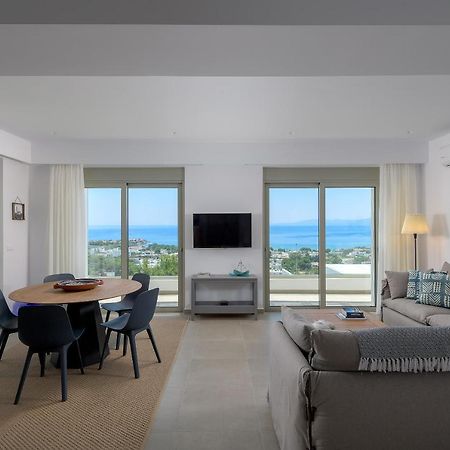 Villa Dione in Pefkos, Lindos area Esterno foto