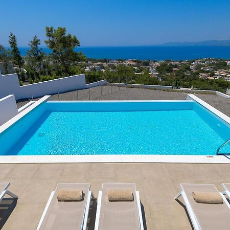 Villa Dione in Pefkos, Lindos area Esterno foto